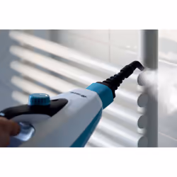 Ariete 4175 Steam Mop Foldable 10 in 1, Scopa a Vapore Pieghevole, 1500 Watt, 10 funzioni in 1, Kit accessori, Capacità 350 cc, Bianco/Azzurro - Vista aggiuntiva 6