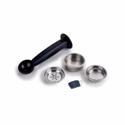 Ariete 1380 Macchina da caffè in metallo, compatibile con caffè in polvere e cialde ESE, 1300 W, Capacità 1,1 L, 15 bar di pressione, Filtro ½ tazze, Dispositivo Cappuccino, Silver - Vista aggiuntiva 5