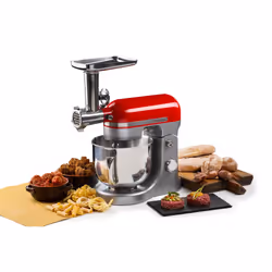 Ariete 4079 Accessorio tritacarne, insaccati e trafila pasta, Kit completo di accessori per Impastatrice Moderna di mod. 1589 ...