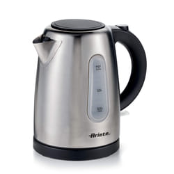 Ariete 2847 Metal Kettle, Bollitore elettrico, Capacità 1,7L, Base cordless, Protezione contro surriscaldamento, Metal