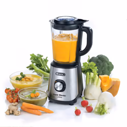 Ariete 579 Power Blender 1200W, Frullatore, 1200W, 4 lame in acciaio inox, 2 velocità + Funzione Pulse, Capacità 1,5 L, Piedini antiscivolo, Coperchio superiore, Metal - Vista aggiuntiva 5