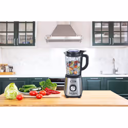 Ariete 579 Power Blender 1200W, Frullatore, 1200W, 4 lame in acciaio inox, 2 velocità + Funzione Pulse, Capacità 1,5 L, Piedini antiscivolo, Coperchio superiore, Metal - Vista aggiuntiva 6