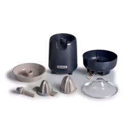 Ariete 417 Spremiagrumi Breakfast, 40W, 2 coni di spremitura, Coperchio di protezione, Beccuccio antigoccia, Rotazione a destra e a sinistra, Piedini antiscivolo, Dark & Sahara Grey - Vista aggiuntiva 5