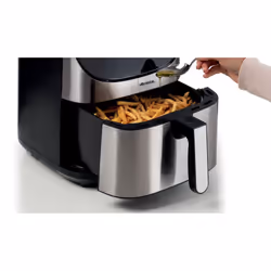 Ariete 4628 Friggitrice ad aria 7L, 1800 W, Capacità 7L, Capacità di cottura 2,8kg, 12 programmi preimpostati, Funzione Max Crisp, Temperatura fino a 200°, Cestello antiaderente con griglia, Metal - Vista aggiuntiva 6
