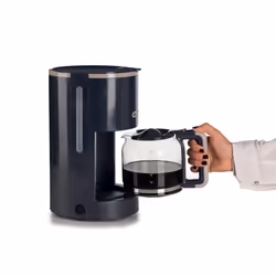 Ariete 1394 Macchina Caffè Filtro Breakfast, Macchina per caffè americano, Capacità 12 tazze, Finestra livello acqua, Indicatore luminoso di accensione, Filtro e portafiltro lavabili, Dispositivo antigoccia, Dark & Sahara Grey - Vista aggiuntiva 4