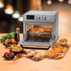 Ariete 4629 Forno + Friggitrice ad Aria 25L, 1700 W, Capacità 25L, 15 funzioni di cottura, Multifunzione, Temperatura fino a 230°, Silver - Vista aggiuntiva 6