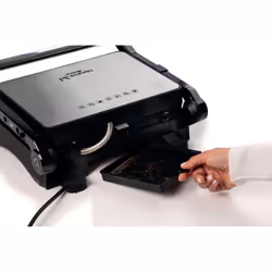 Ariete 1934 MetalGrill 3in1, Griglia elettrica per grigliate miste, 2000W, 3 modalità di cottura, Piastre antiaderenti, Silver/Black - Vista aggiuntiva 6