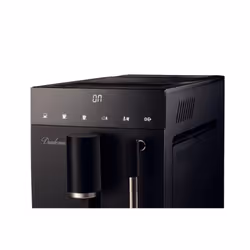Ariete 1452 Diadema, Macchina da caffè automatica, 1350W, 19 bar di pressione, Per caffè, americano e acqua calda, Dispositivo Cappuccino, Display LED, Erogatore Regolabile, Nera