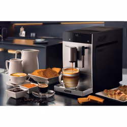 Ariete 1452 Diadema, Macchina da caffè automatica, 1350W, 19 bar di pressione, Per caffè, americano e acqua calda, Dispositivo Cappuccino, Display LED, Erogatore Regolabile, Silver - Vista aggiuntiva 6