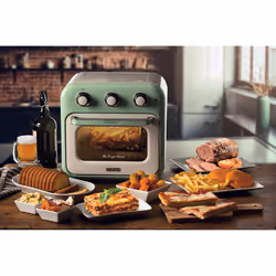 Ariete 4632 Friggitrice ad aria e forno Vintage, 1400W, 2in1, Capacità 16L, Accessori inclusi, Timer 60 minuti, Doppio vetro, Verde - Vista aggiuntiva 4