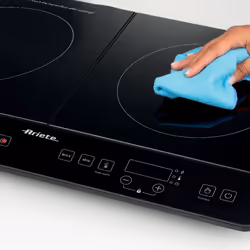 Ariete 1998 Piastra a induzione doppia portatile, Vetroceramica, 2000W + 1500W, 12 livelli di potenza, Timer fino a 4 ore, Sicurezza bambini, Nero - Vista aggiuntiva 4