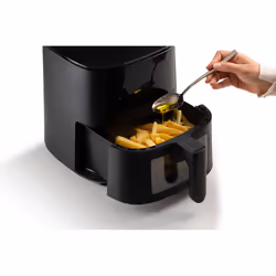 Ariete 4633 Friggitrice ad aria 4L, 1400W, Capacità 4L, 9 programmi, Funzione Shake e Grill, Temperatura fino a 200°C, Nero - Vista aggiuntiva 4