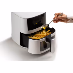 Ariete 4633 Friggitrice ad aria 4L, 1400W, Capacità 4L, 9 programmi, Funzione Shake e Grill, Temperatura fino a 200°C, Bianco - Vista aggiuntiva 4