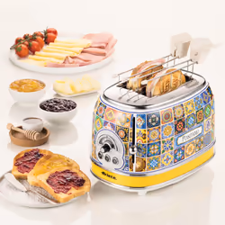 Ariete 155 Tostapane Positano, 810W, 2 fette, 6 livelli di doratura, Vassoio raccogli briciole, Funzione defrost, Espulsione automatica - Vista aggiuntiva 4