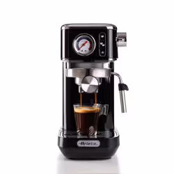 Ariete 1381 Macchina da caffè con manometro, compatibile con caffè in polvere e cialde ESE, 1300 W, Capacità 1,1 L, 15 bar di ...