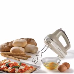 Ariete 1548 Sbattitore Vintage, 450W, 5 velocità, Funzione turbo, 2 fruste, Beige - Vista aggiuntiva 5