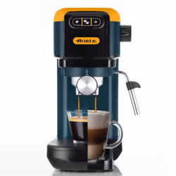 Ariete 1399 Macchina da caffè espresso Mango Yellow, Per polvere e cialde ESE, 1300 W, Capacità 1,1L, 15 bar di pressione, Filtro 1, 2 tazze e cialda ESE, Cappuccino, Giallo - Vista aggiuntiva 4