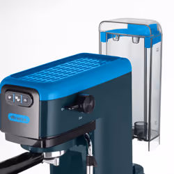 Ariete 1399 Macchina da caffè espresso Sky Blue, Per polvere e cialde ESE, 1300 W, Capacità 1,1L, 15 bar di pressione, Filtro 1, 2 tazze e cialda ESE, Cappuccino, Blu - Vista aggiuntiva 4