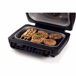 Ariete 4635 Air Fryer Grill, Friggitrice ad aria e Griglia, Bistecchiera,1700W, Capacità 8L, Friggi e Griglia, 8 funzioni di cottura, Timer, Nero - Vista aggiuntiva 5