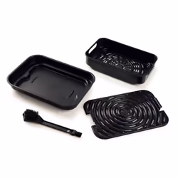 Ariete 4635 Air Fryer Grill, Friggitrice ad aria e Griglia, Bistecchiera,1700W, Capacità 8L, Friggi e Griglia, 8 funzioni di cottura, Timer, Nero - Vista aggiuntiva 7