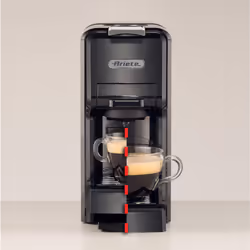 Ariete 1304/1 Macchina da caffè a cassetti, 1350W, Capacità serbatoio 0,7L, Pressione 19 bar, 2 tipologie di caffè, Capsule Nespresso* e Dolcegusto*, Cialde e Polvere, Nero - Vista aggiuntiva 6