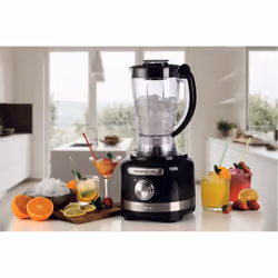 Ariete 1782 Gourmet Pro Moderna, Robot da cucina, Tritatutto 3L, Frullatore 2L, 2 velocità + Pulse, Set di lame + Disco in acciaio inox, Accessorio spremiagrumi, Nero - Vista aggiuntiva 5