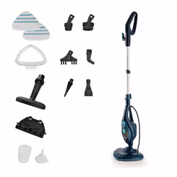 Ariete 4164 Steam mop 10 in 1, Scopa lavapavimenti a vapore, Uccide 99,9% di germi e batteri, Kit accessori, Autonomia illimitata, 1500 Watt, Blu - Vista aggiuntiva 2