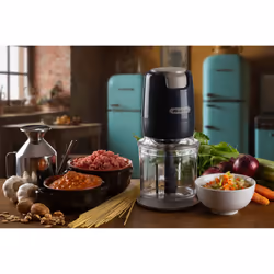 Ariete 437 Tritatutto Breakfast, Chopper, 400W, Capacità 700ml, 4 lame in acciaio inox, 2 velocità, Base antiscivolo, Dark Grey - Vista aggiuntiva 6