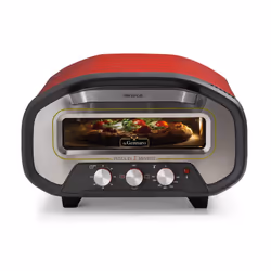 Ariete 3901 Da Gennaro, Forno per pizza, 2200W, Temperatura 430°C, 2 minuti di cottura, Pietra refrattaria, Rosso - Vista aggiuntiva 5