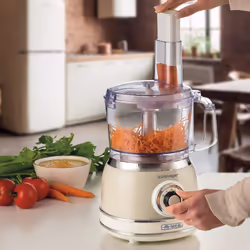 Ariete 1781 Robot da cucina Vintage, 1000W, Capacità 2,1L, Per preparazione impasti, Beige - Vista aggiuntiva 2
