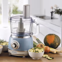 Ariete 1781 Robot da cucina Vintage, 1000W, Capacità 2,1L, Per preparazione impasti, Celeste - Vista aggiuntiva 2
