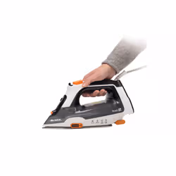 Ariete 6190 Step UP, Ferro da stiro intelligente, Piedini intelligenti, Piastra in ceramica Ultraglide con 57 fori, Serbatoio 320ml, 2400W, Vapore continuo 30g/min - Vista aggiuntiva 2