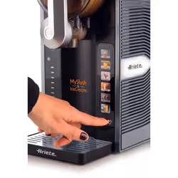 Ariete 655 MySlush & IceCream, Macchina per granite, gelati e frozen drink, Serbatoio 2,6L, 30-60 minuti di preparazione, 6 programmi automatici, Senza ghiaccio - Vista aggiuntiva 4