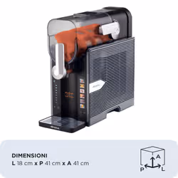 Ariete 655 MySlush & IceCream, Macchina per granite, gelati e frozen drink, Serbatoio 2,6L, 30-60 minuti di preparazione, 6 programmi automatici, Senza ghiaccio - Vista aggiuntiva 7