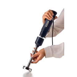 Ariete 601 Frullatore a Immersione con tritatutto, 700 W, 2 velocità, Lama in acciaio inox, Gamba removibile, Bicchiere trasparente, Dark & Sahara Grey - Vista aggiuntiva 2
