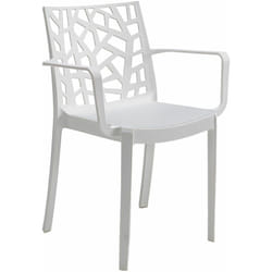Bica - Sedia in polipropilene 'matrix armchair' grafite