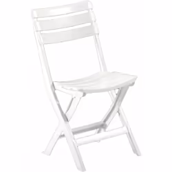 In polipropilene. Resistente agli agenti atmosferici. Dimensioni cm 41x40 H cm 80. Richiudibile.