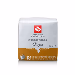 Illy 18 Caffè in Capsule Iperespresso ARABICA SELECTION ETIOPIA, Capsule caffè, Espresso, iperEspresso, Multicolore, Illy, 12 ...