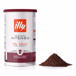 Illy Soft can da 185g di caffè macinato per Moka Tostato INTENSO - Vista aggiuntiva 2