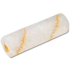 Rullino tessuto cordonato bianco riga gialla serie 201 - cm.5