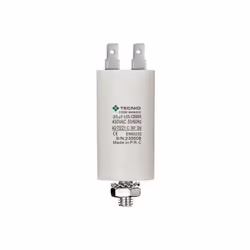 CAPACITORE 35 µF Condensatore di potenza. La costruzione esterna del condensatore di spunto è in contenitore cilindrico con g ...