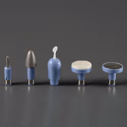 Ardes ARM283A strumento per manicure/pedicure Set Plastica Blu, Bianco