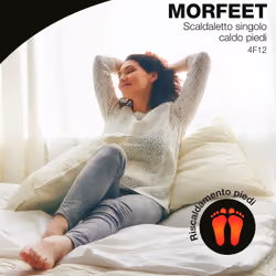 Ardes AR4F12 scaldaletto Coperta elettrica 62 W Bianco Lana - Vista aggiuntiva 2