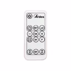 Ardes AR4W05P stufetta elettrica Interno Bianco 2000 W Stufa elettrica a convezione - Vista aggiuntiva 4