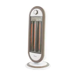 ARDES AR4B01B STUFA ELETTRICA AL CARBONIO 900W 2 LIVELLI DI POTENZA COLORE BIANCO - PROMO