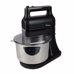 Ardes ARSBAT02, Sbattitore manuale, Nero, Sbattitura, Impasto, Miscelatura, Whisking, 3,5 L, 1200 Giri/min, Acciaio inox