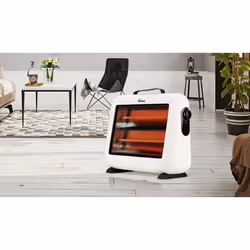 Ardes AR444 stufetta elettrica Interno Bianco 800 W Riscaldatore di ambienti elettrico al quarzo - Vista aggiuntiva 6