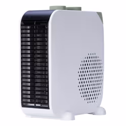 Ardes AR4F15 stufetta elettrica Interno Nero, Bianco 2000 W Riscaldatore ambiente elettrico con ventilatore - Vista aggiuntiva 5