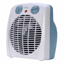 Ardes AR4F16, Riscaldatore ambiente elettrico con ventilatore, Interno, Pavimento, Grigio, Bianco, 2000 W, Meccanico