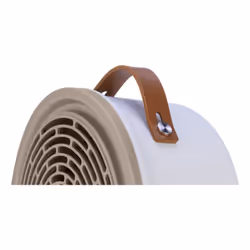 Ardes AR4F17 stufetta elettrica Interno Beige, Bianco 2000 W Riscaldatore ambiente elettrico con ventilatore - Vista aggiuntiva 4